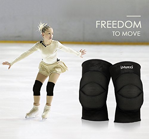 image for iMucci Professional Protective Knee Pads - 0.78 inch Thick Sponge Anti