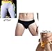 Qin.Orianna Men’s Hiding Gaff Panty Shaper Brief for Crossdressing Transgender  (Asian 2XL, Black)