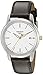 Tissot Men's T0334102601101 T-Classic Stainless Steel Watch With Brown Leather Band