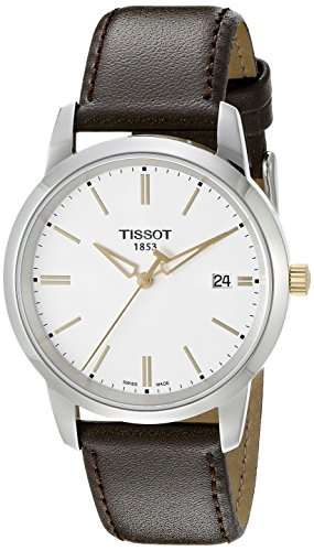 Tissot men s t0334102601101 t-classic stainless steel w…