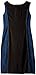 Anne Klein Women's Crosshatch Jacquard Mixed Media Dress