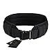 OneTigris Tactical Battle Belt - MOLLE Belt Quick Release Padded Patrol Belt Airsoft Belt for Men, Black