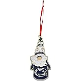 Penn State Nittany Lions Gnome Metal Christmas Ornament