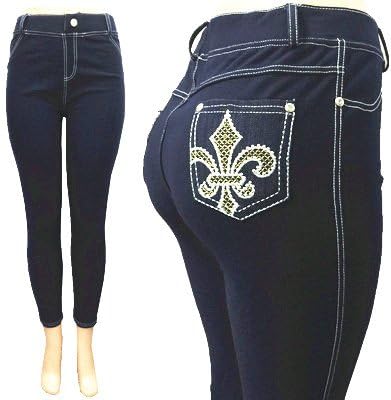 Otwo's Sexy Spring Jean Jeggings (S-M, BLUE)
