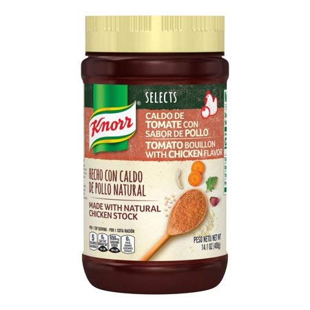 Knorr Tomato Bouillon With Chicken Flavor NO MSG - 14.1 Ounces