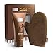 Self Tanner & Tanning Application Kit, Bundle of Dye-Free Natural Sunless Tanning Lotion, 7.8 oz, Application Mitt with Thumb, Body and Face Applicator Glove for Bronzing and Golden Tan