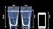 Time Saver Drink Pouches with Double Zipper for Clear Smoothie Bags - Straws and Popsicle Bags and Silicone Funnel +Ebook -176-Pcs| Food and Juice Reusable Container |Disposable and Non-Toxic,BPA Free