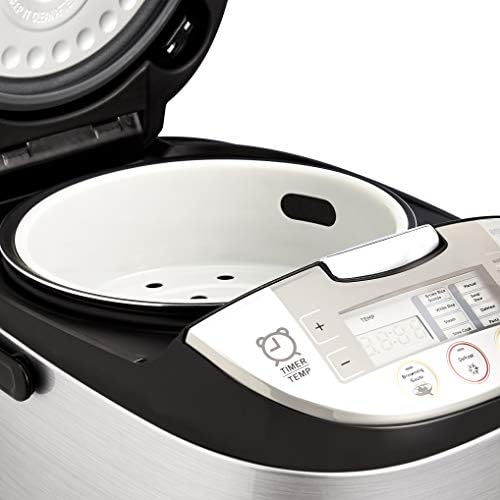 AmazonBasics MultiFunctional Rice Cooker 5.5Cup Uncooked (11Cup