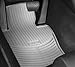 BMW All Weather Rear Rubber Floor Mats 323 325 328 330 Sedan & Wagon (1999-2005), Coupe (2000-2006) - Black