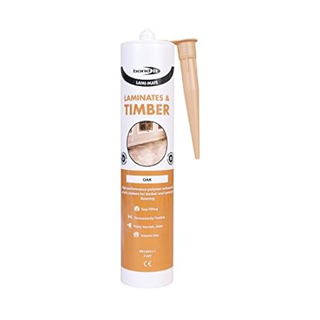 2x Pine Lami Mate Sealant Silicone Gap Filler Timber Laminates Laminate Flooring
