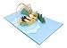 PopLife® Fishing Trip 3D Pop Up Father’s Day Card - Happy Anniversary, Boat Gift, Birthday, Retirement Card - for Boaters, Husband, Dad, Son, Brother, Boss, Friend, Grandpa