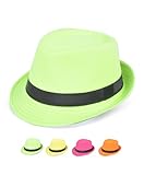 Solid Color Ladies Fedora Hats