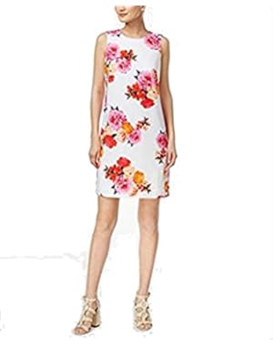 Womens Floral Shift Dress