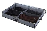 Sami Time 4 Pairs+12 Pairs Under Bed Shoe Boot Organize Bag,Enlarged Size