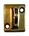 Rope Stanchion Decorative Stainless Steel Wall Plate Holder, CROWD CONTROL CENTER (Gold)