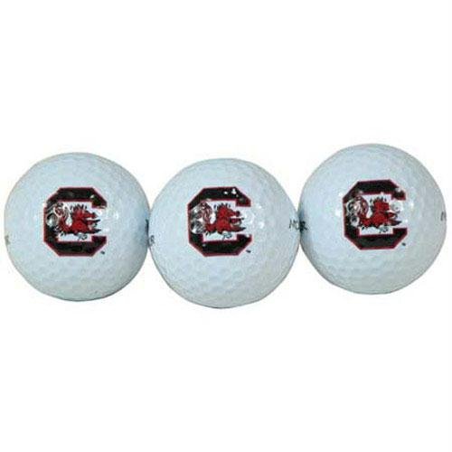 Team Effort South Carolina Gamecocks Golf Ball 3 Pack