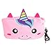 VCOM Kids Headphones, Volume Limited Girls Earphones with Thin Removable Speakers & Soft Washable Fleece Sleeping Headband 3.5mm Jack Compatible for iPad Kindle Tablet Laptop Smartphone(Pink Unicorn)