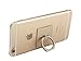 Cell Phone Ring Holder Phone Ring Stand with Car Mount Base for Cell Phone and Ipad (Gold)