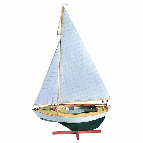 Midwest Products 983 Static Display Apprentice Boat Model Crafts Kit, Intermediate, Sakonnet Daysailer