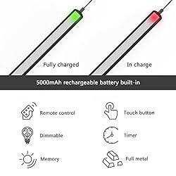 Blisaleiip 16'' Picture Light Wireless Rechargeable
