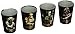Silver Buffalo Star Wars Featuring Yoda, Stormtrooper, Boba Fett, and Darth Vader 4 Pack Mini Glasses, 1.5 Ounces