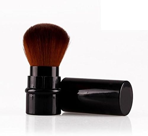Kingfansion Makeup Tools Retractable Beauty Cosmetic Brush (Black)