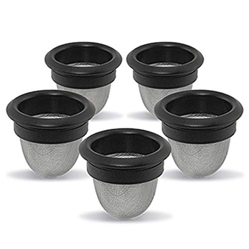 Vinturi V3000 Red Wine Aerator Filter Screens, 5-Pack, Black (Discontinued
