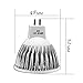 10Pack Warm White 3000K DC12V Mr16 LED Bulb - 3W Spot Light Lamp Bulbs,Replacement Bulb Equivalent to 30Watt Halogen,120 Degree Beam Angle