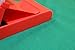 Bridge Bidding Boxes - Set of 4 High Famous LION Quality Plastic Cards Durable Carrying Case Washable Easy to Stack, Store and Transport Long Lasting Anti Slip Legs Available in Vivid Red Color