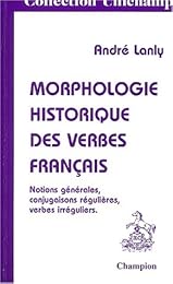 Morphologie historique des verbes français