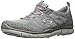 Skechers Sport Women's Gratis Bungee Fashion Sneaker,Grey Knit,8 M US