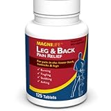 MagniLife Leg & Back Pain Relief Tablets 125 Count