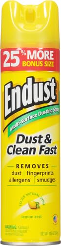 ENDUST FURNITURE SPRAY LEMON SCENT 12.5 OZ