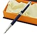 Lanxivi Picasso 903 Fountain Pen Matte Blue Purple Fine Nib Sweden Flower King on Top with Pen Box Set