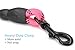 BAAPET 2/4/5/6 FT Dog Leash with Comfortable Padded Handle and Highly Reflective Threads for Small Medium and Large Dogs (5FT-1/2'', Pink)