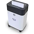 HP - Paper Shredder Micro Cut, 120-Sheet Auto Feed, Shreds Credit Cards & Staples, Heavy Duty Paper Shredder for Home Use with 4.5 Gallon Basket