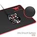 Combaterwing G2 Extended Large Gaming Mouse Pad, Anti-Slip Rubber Base, Durable Stitched Edges, Premium Textured Mat Perfect for Gaming Sensors, Computer Laptop Keyboard Desktop, 30x12x1.5 inches
