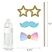 Big Dot of Happiness Rainbow Unicorn - Magical Unicorn Baby Shower or Birthday Party Photo Booth Props Kit - 20 Count