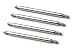 HEAVY DUTY 22mm SPRING BAR 1.8mm thickness Packet of Four Stainless Steel Watch Pins