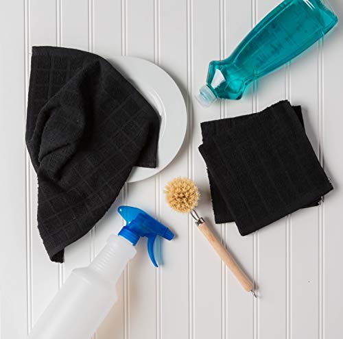 4 DII+Windowpane+Washable+Absorbent+Towels+Solid