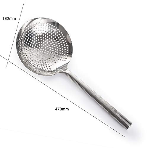 Super Leader Skimming spoon,304 stainless steel colander，Round