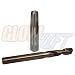 GlowShift 1/8-27 NPT Drill & Tap Kit - 1/8" Carbon Steel Tap & R High Speed Steel Drill Bit for EGT Probe Installation to Exhaust Manifold
