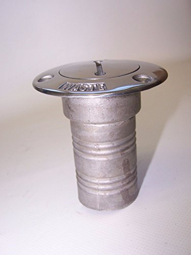 351323 Sea-Dog Line Waste Hose Deck Fill Stainless Steel 1-1/2" Inch Hose SURPLUS 132-2520