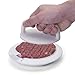 Prepworks by Progressive Perfect Burger Press, HPM-10, Large Hamburger Patty for Stuffed Burger, Sliders, 1/3 or 1/4 Pound Patties, Non-Stick, Best Rated BBQ Tool,Grey