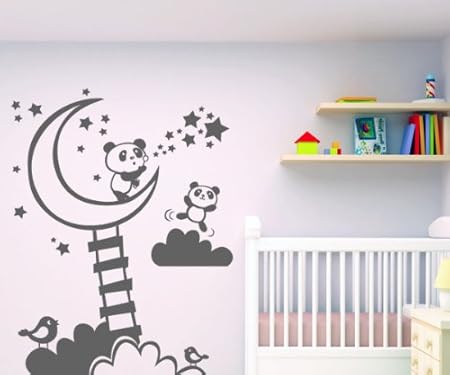 vinilos decorativos de ositos panda en