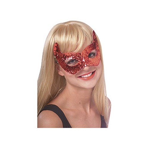 Red Sequin Eyemask