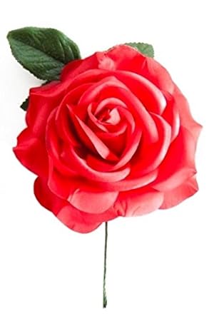 La Senorita Rose Fleur Flamenco Rouge Pour Filles Enfants