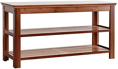 耐食性シューズラックベンチ テクスチャ靴収納オーガナイザーのために玄関ホール クリアテクスチャ 容易