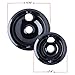 2 of WB31M20 and 2 of WB31M19 GE Range Cooktop Porcelain Drip Pan Bowls Model: WB31M19 & WB31M20 2 each