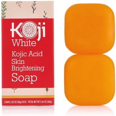 Pure Kojic Acid Skin Brightening Soap for Reduce Dark Spots & Glowing ...